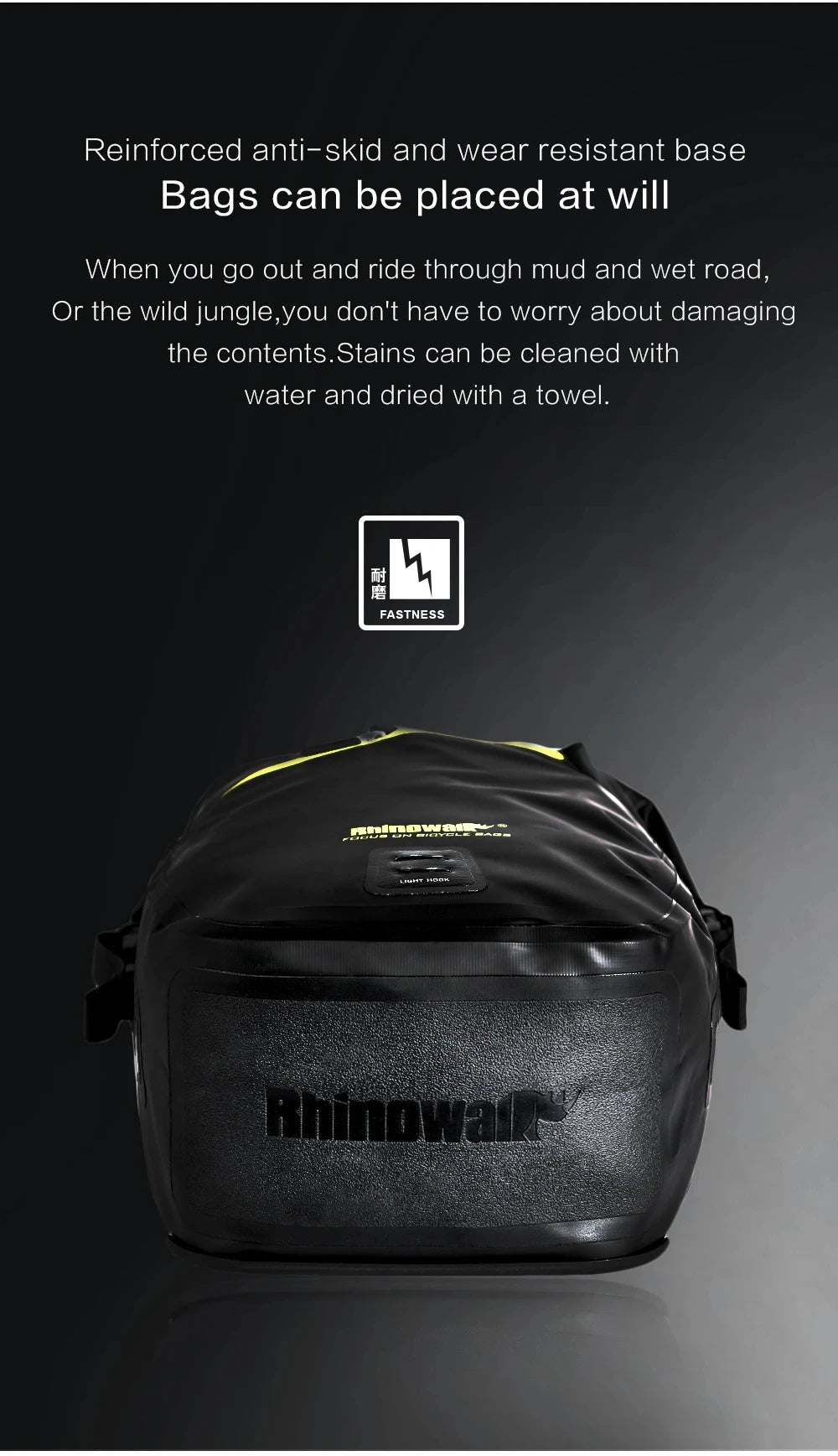 Rhinowalk Waterproof E-Bike Pannier Bag 2-Pack – 20L Each