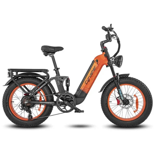 Cyrusher Kommoda 2.0 Step-through Full Suspension Electric Bike