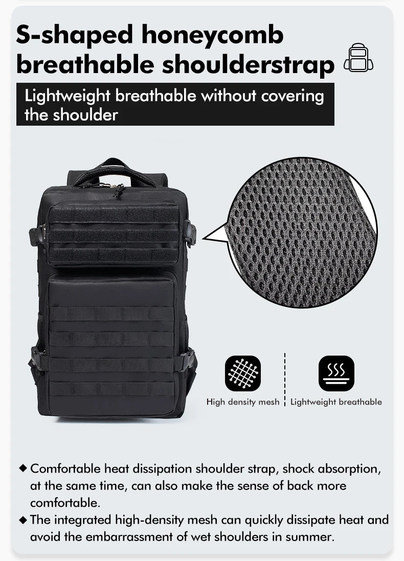 TOPX 45L/25L Tactical Backpack