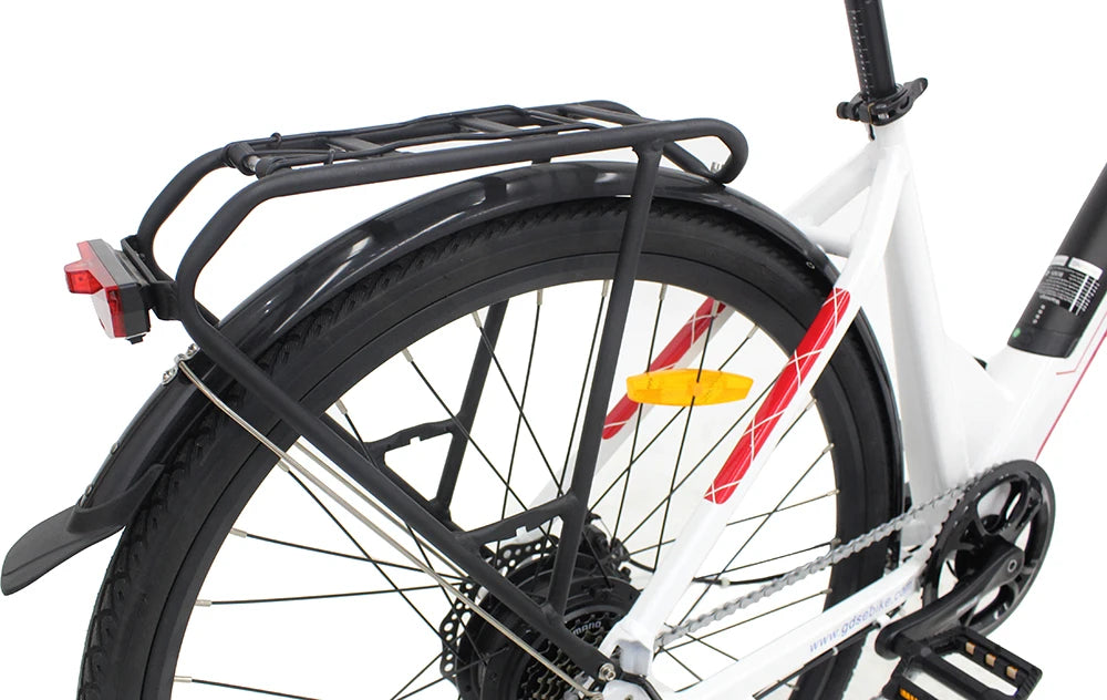 Retro 700C Women's Electric City Bike | Step-Through Urban E-Bike