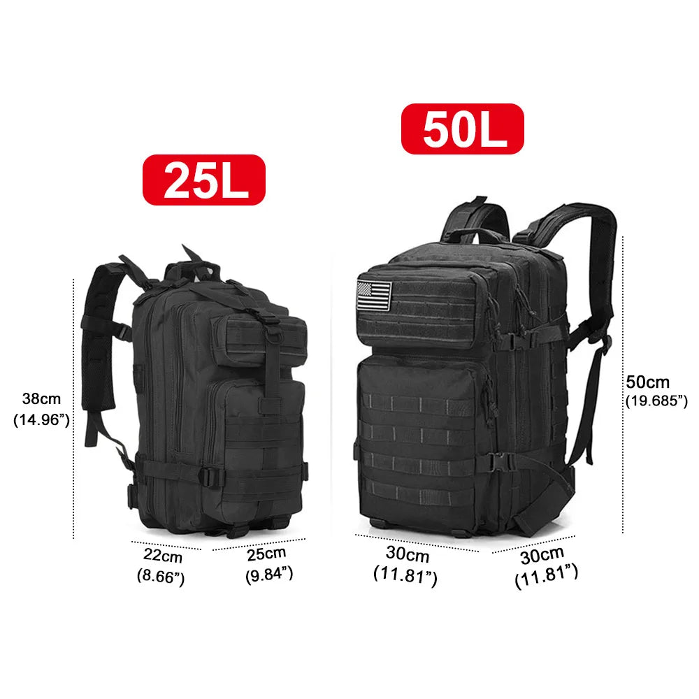 TOPX 45L/25L Tactical Backpack
