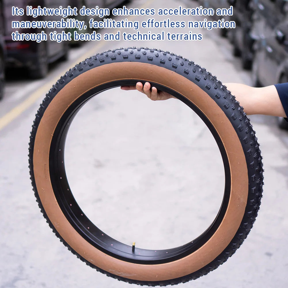 LIXADA 20x3.0 Fat Bike Tire | Folding Snow & Beach Bicycle Tire