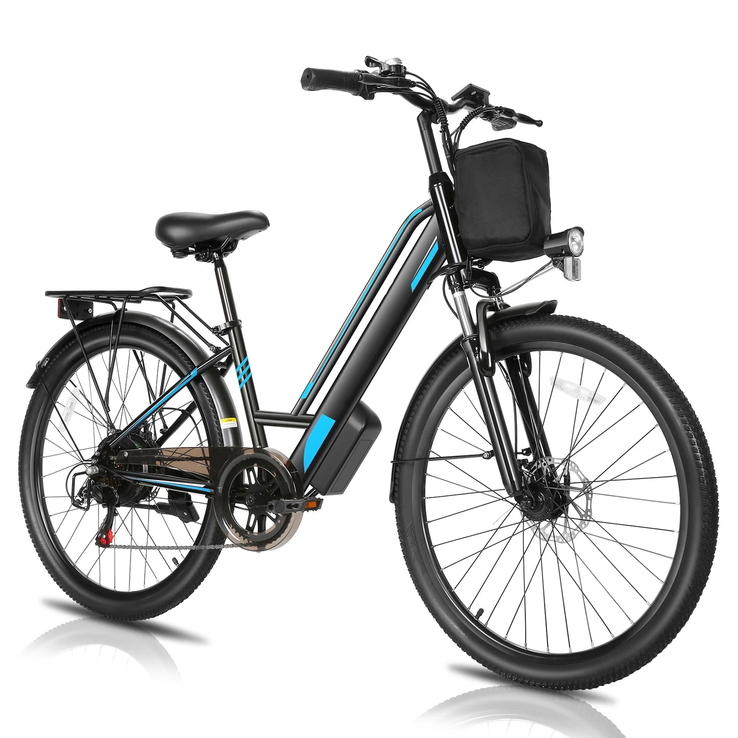 26" Electric Bicycle for Adults | 500W Motor & 48V Battery