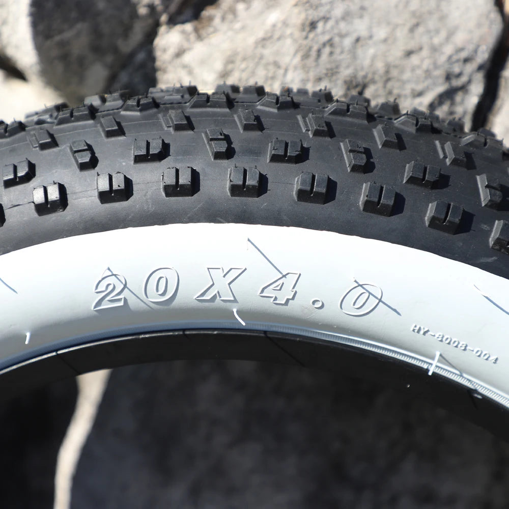 Fat Bike Tire 20x4.0 / 26x4.0 – Snow, Beach, ATV, and Electric Bike Ready