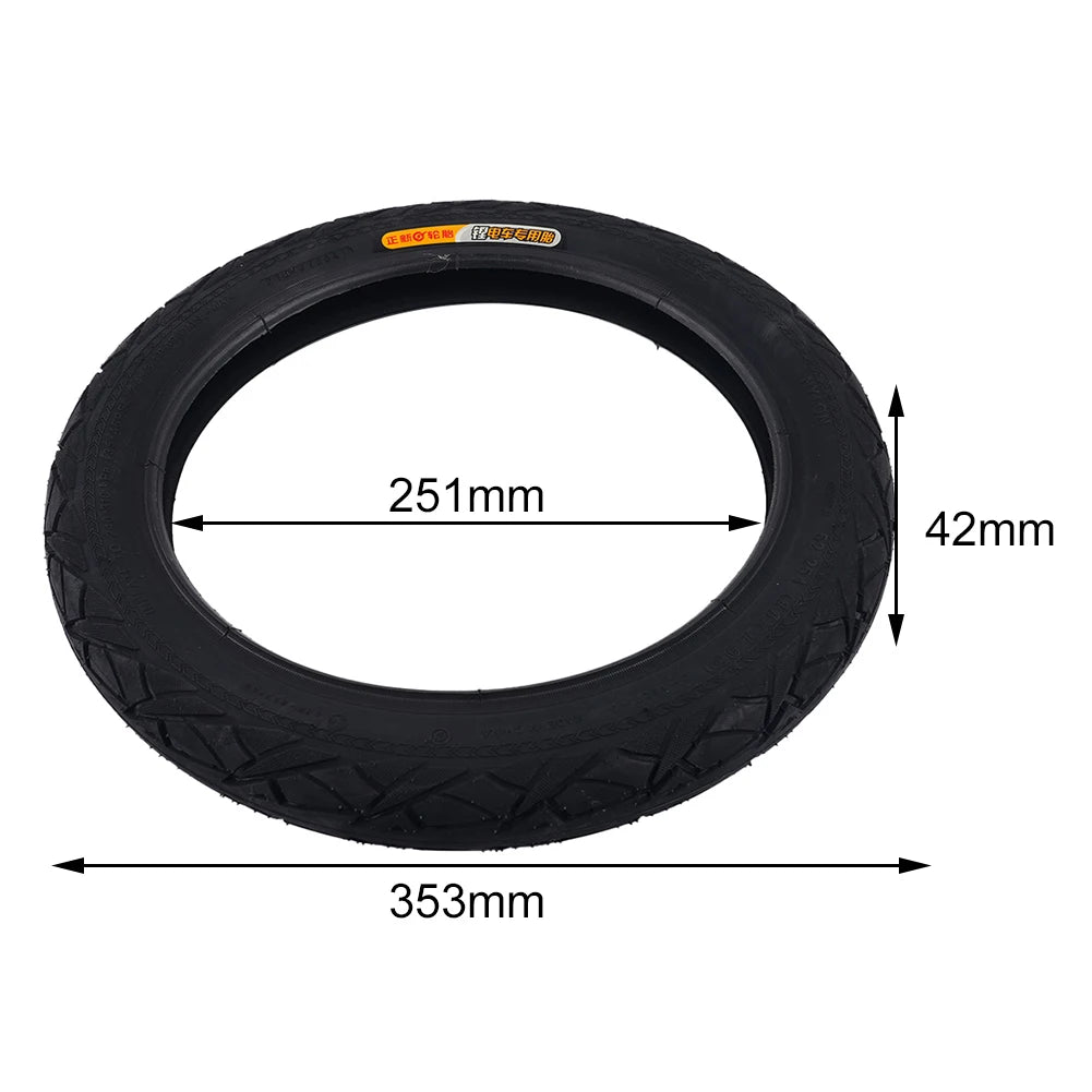 TOOPRE 14x1.95 Bike Tire | Durable Rubber Road Bicycle Outer Tire