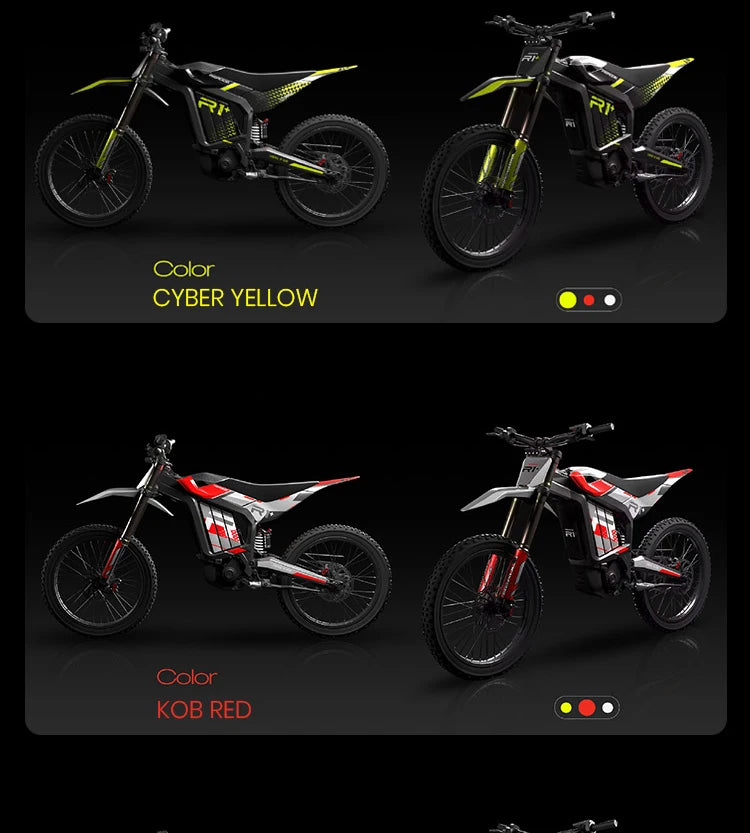 72V 17000W Electric Dirt Bike