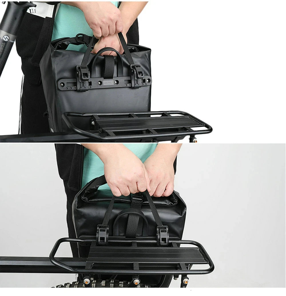 Rhinowalk Waterproof E-Bike Pannier Bag 2-Pack – 20L Each