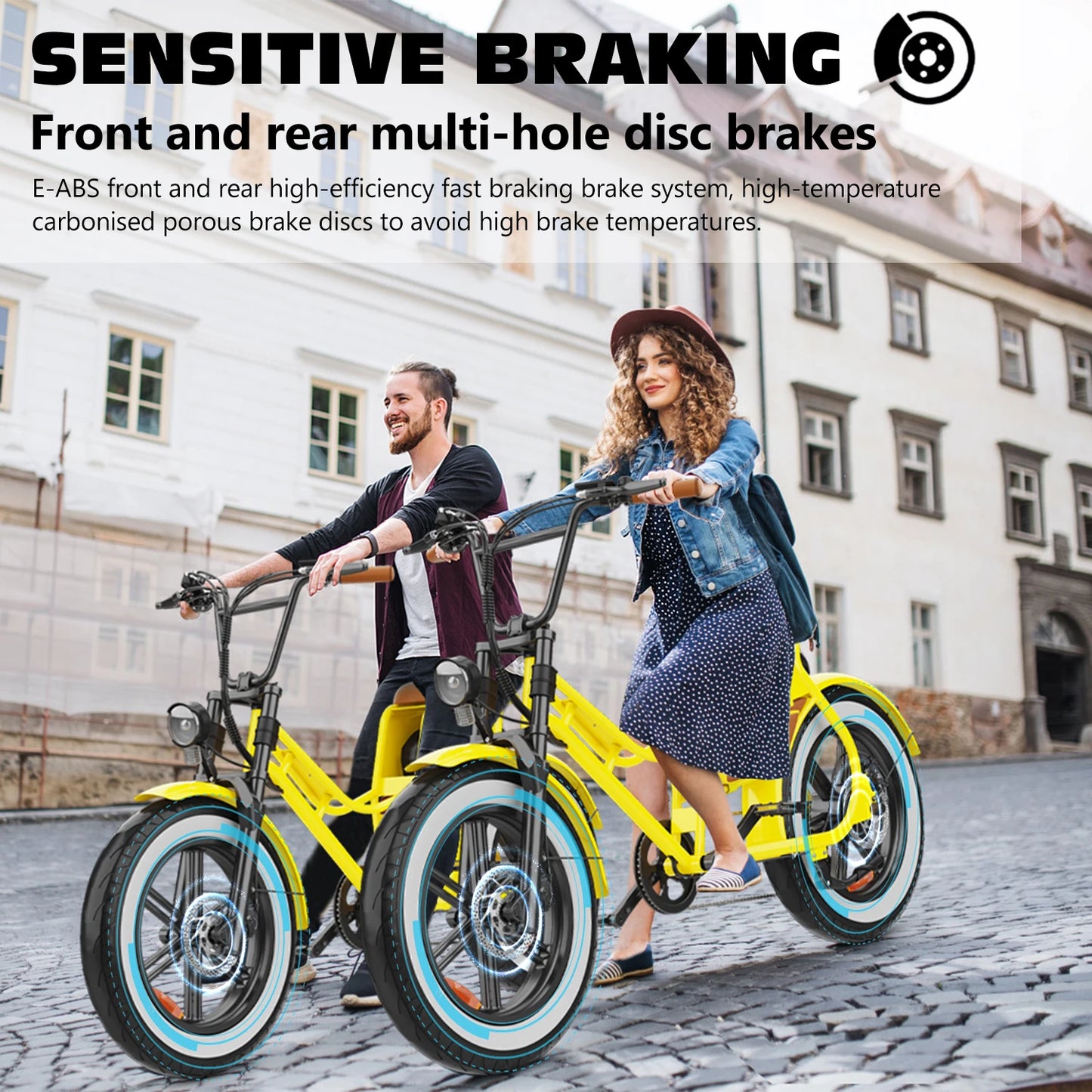 Hidoes C8 700W Adult Electric Bike – 25MPH, 55+ Mile Range