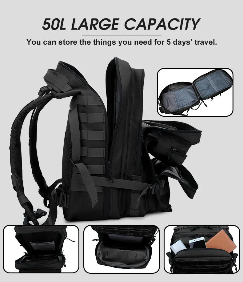 TOPX 45L/25L Tactical Backpack