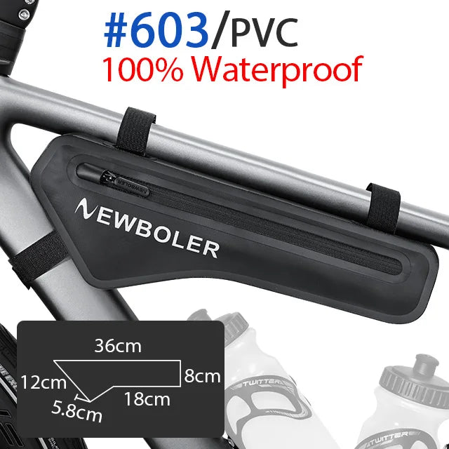 NEWBOLER Waterproof E-Bike Triangle Frame Bag | Gear Storage