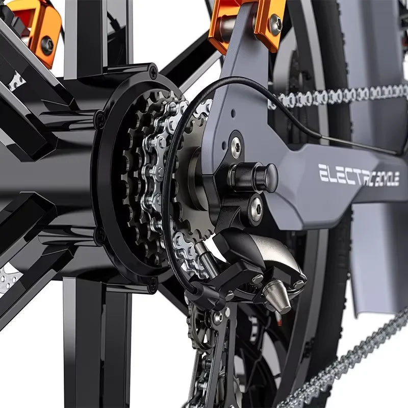 ENGWE X26 Electric Bike | Folding Fat Tire E-Bike 1000W Power
