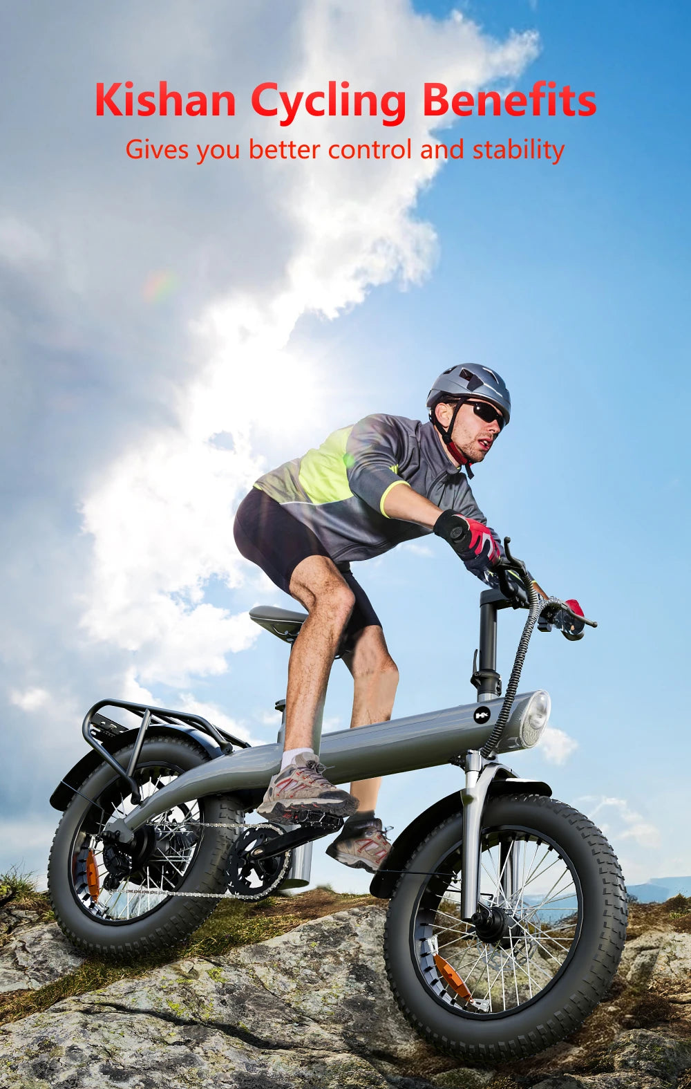 HX Q20PRO 2000W Fat Tire Folding E-Bike - Long Range Power