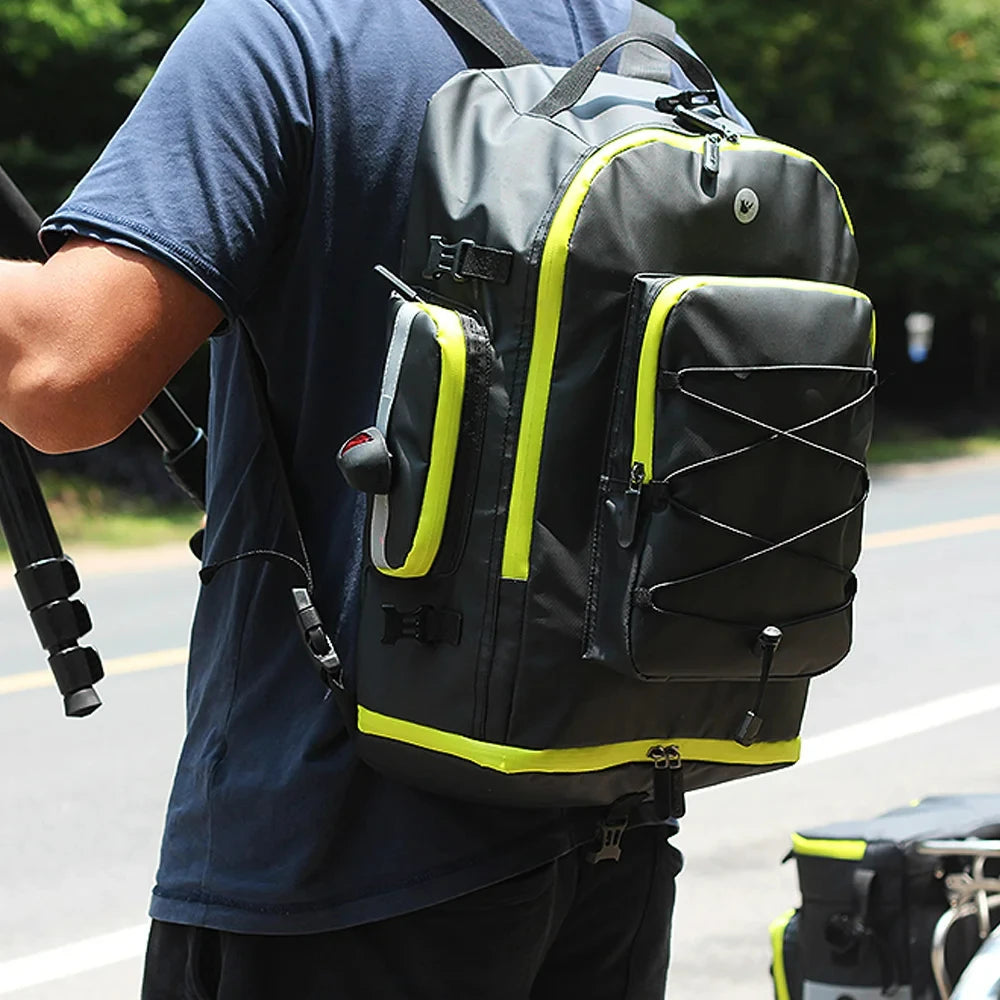Bicycle Pannier Bag – Waterproof 3-in-1 Saddle Backpack | Rhinowalk