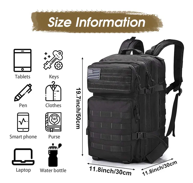TOPX 45L/25L Tactical Backpack