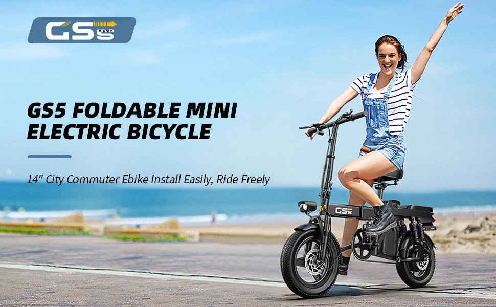 Folding Electric Bike for Adults & Teens | 750W Commuter E-Bike