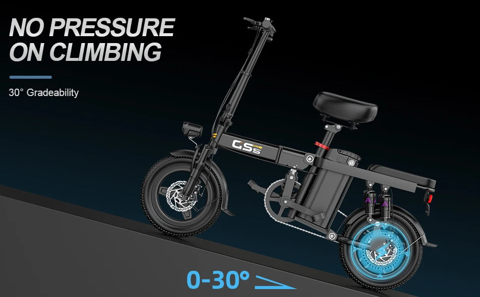 Folding Electric Bike for Adults & Teens | 750W Commuter E-Bike