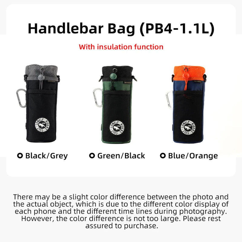 C-HOLD Bike Handlebar Stem Bag – Best E-Bike Handlebar Bag for Storage
