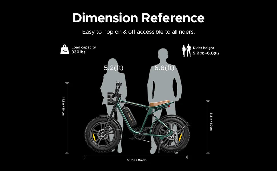 ENGWE M20–High-Speed Electric Bike for Urban&Off-Road Adventures 100W Powerful Motor 48V26AH Dual Battery Electric Bicycle