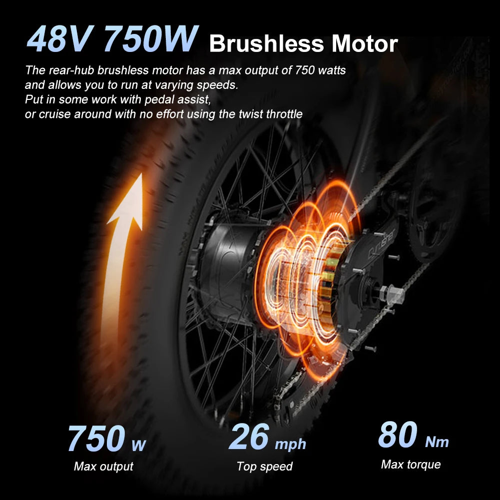 Cyrusher Kommoda 2.0 Step-through Full Suspension Electric Bike