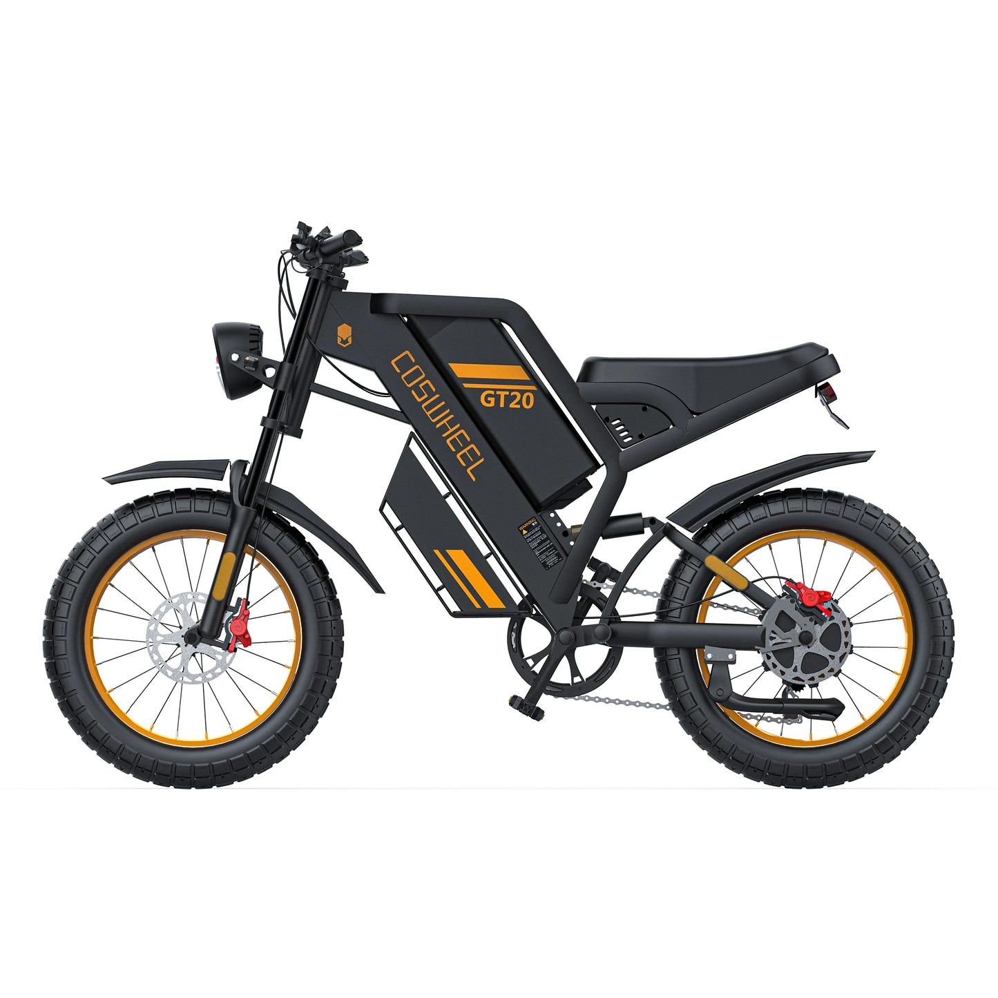 2000W Electric Bike 20 Inch Fat Tires 48V 25AH Removable Battery Electric Bikes & Accessories