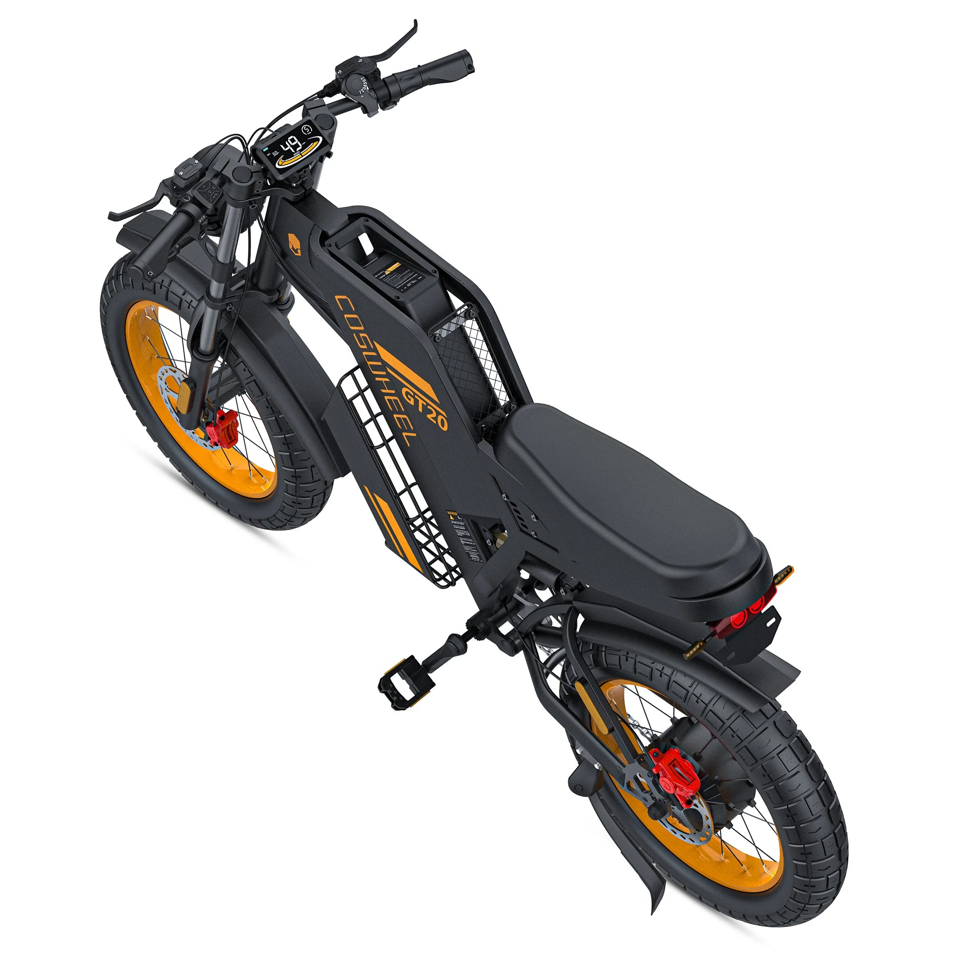 2000W Electric Bike 20 Inch Fat Tires 48V 25AH Removable Battery Electric Bikes & Accessories