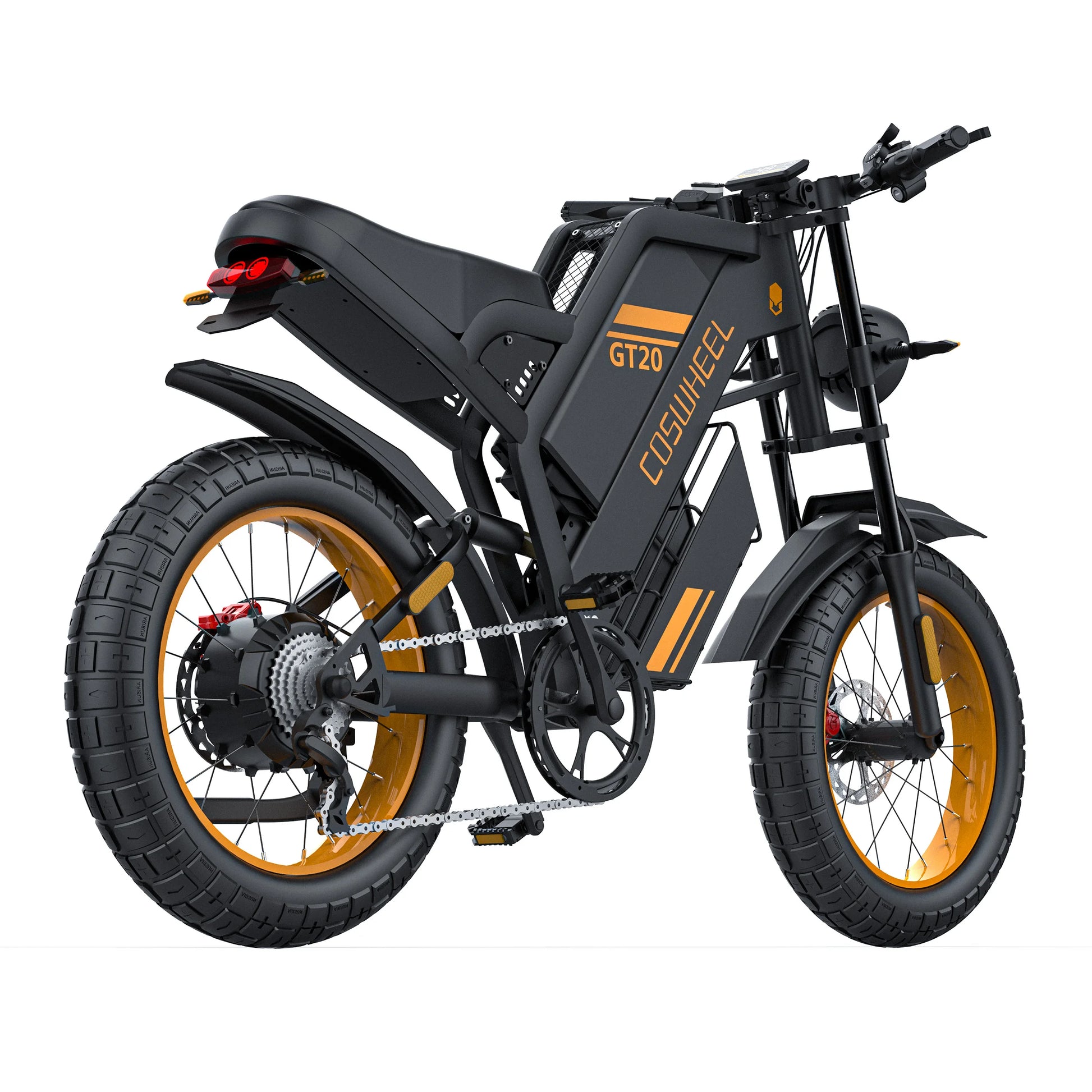 2000W Electric Bike 20 Inch Fat Tires 48V 25AH Removable Battery Electric Bikes & Accessories