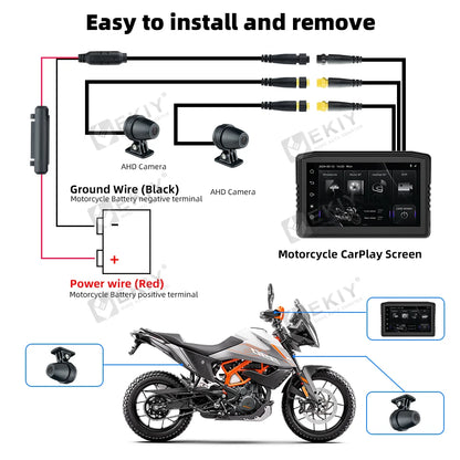 EKIY Motorcycle GPS