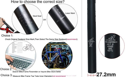 Upgrade Your Ride with the ZOOM MTB Suspension Seatpost.