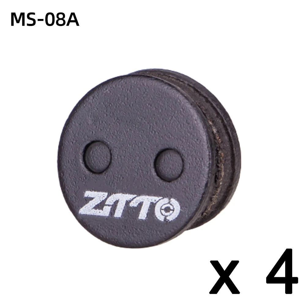 ZTTO 4 Pairs MTB Semi-Metallic Brake Pads for Bicycle Disc Brakes My Store