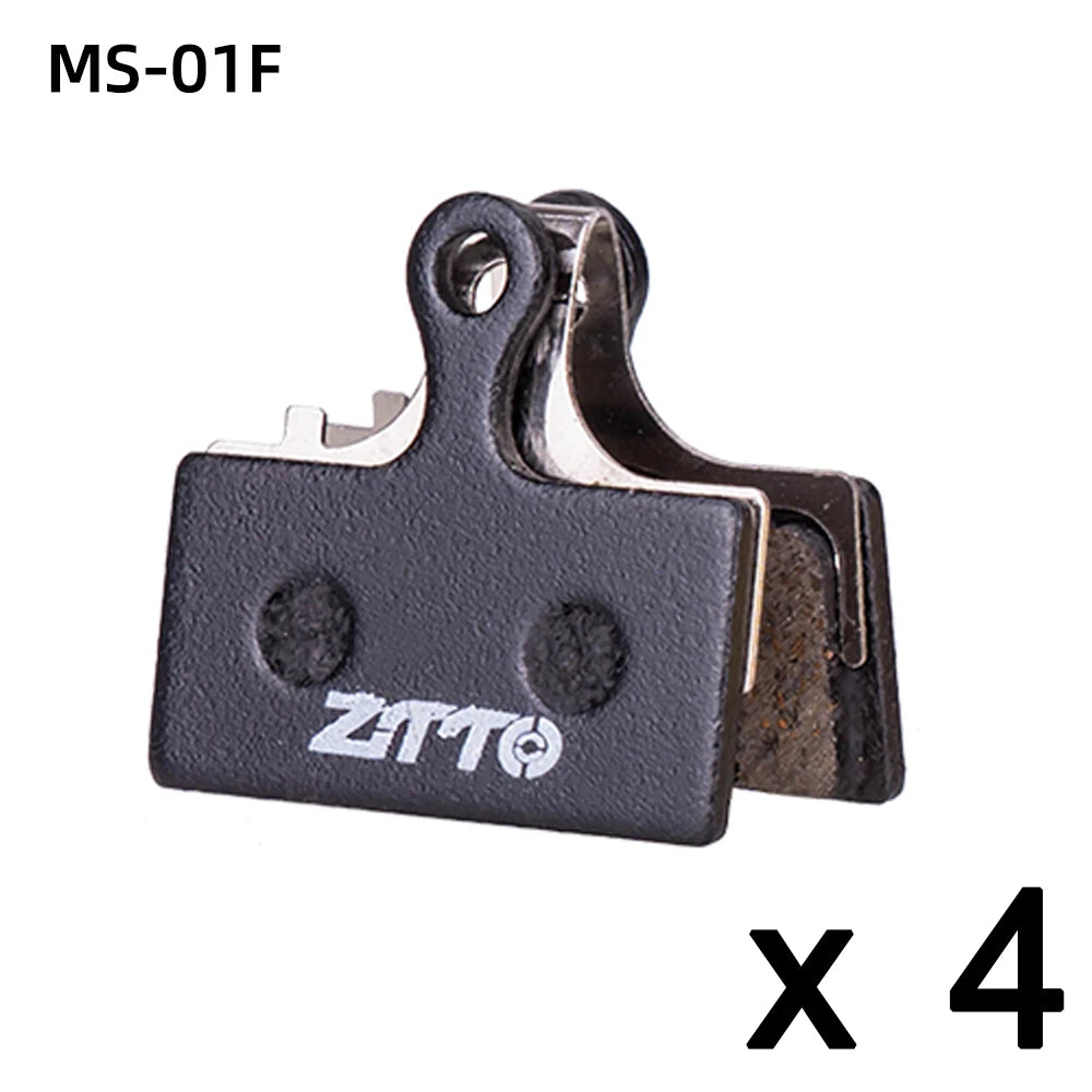 ZTTO 4 Pairs MTB Semi-Metallic Brake Pads for Bicycle Disc Brakes My Store