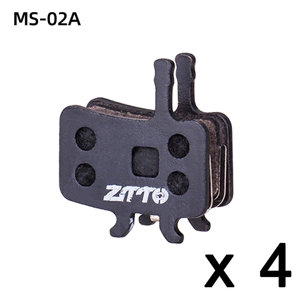 ZTTO 4 Pairs MTB Semi-Metallic Brake Pads for Bicycle Disc Brakes My Store