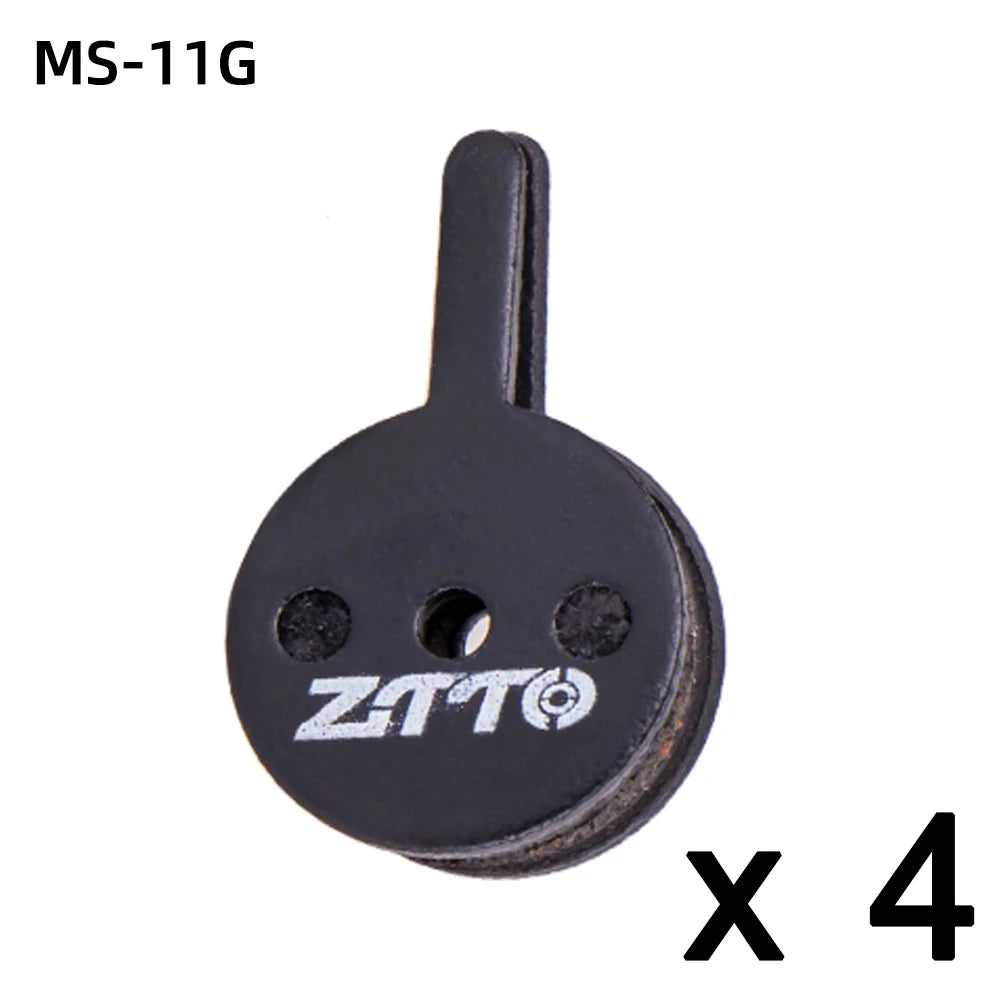 ZTTO 4 Pairs MTB Semi-Metallic Brake Pads for Bicycle Disc Brakes My Store