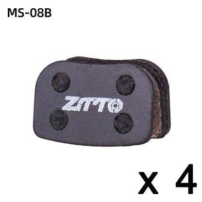 ZTTO 4 Pairs MTB Semi-Metallic Brake Pads for Bicycle Disc Brakes My Store