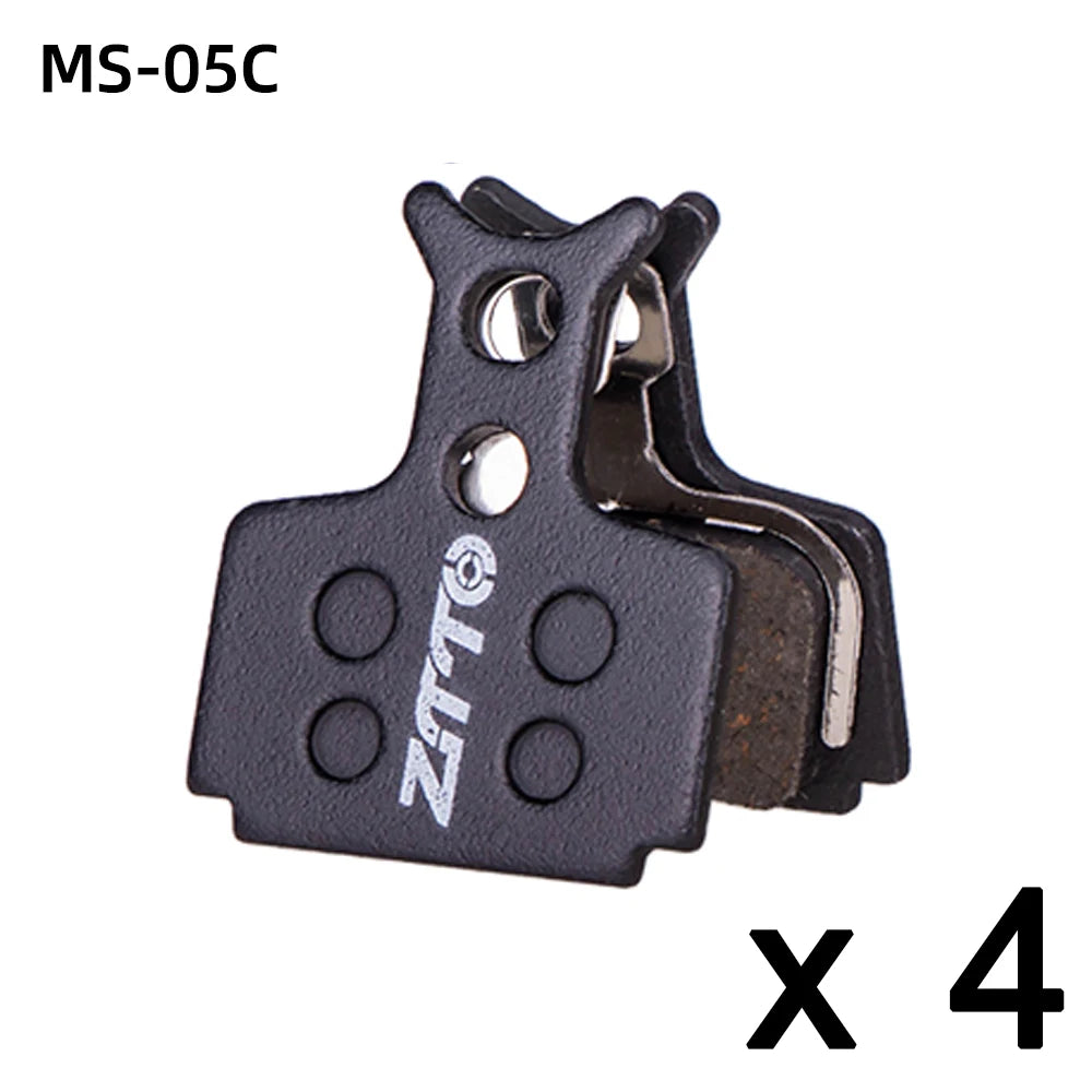 ZTTO 4 Pairs MTB Semi-Metallic Brake Pads for Bicycle Disc Brakes My Store