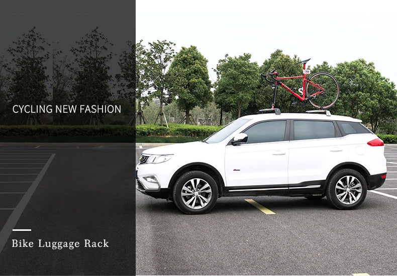 ROCKBROS Bike Bicycle Car Rack Carrier – Quick-Release Alloy Fork Mount