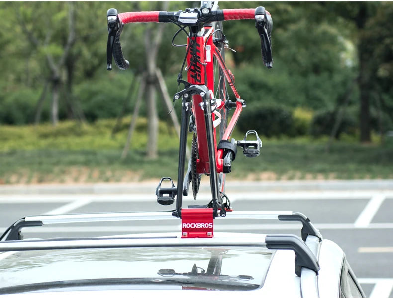 ROCKBROS Bike Bicycle Car Rack Carrier – Quick-Release Alloy Fork Mount