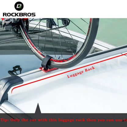 ROCKBROS Bike Bicycle Car Rack Carrier Installed on a Car Luggage Rack