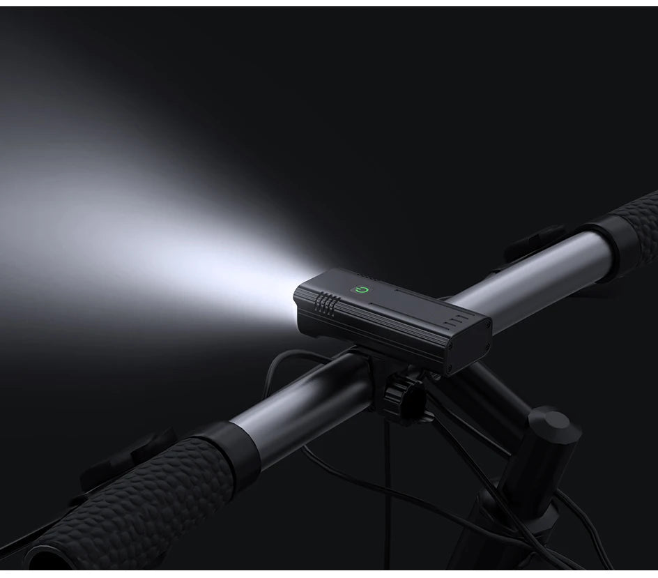 10000mAh 6-8 LED Bike Light USB Rechargeable 3600 Lumens Bike Headlight