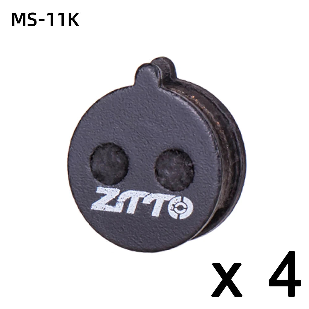 ZTTO 4 Pairs MTB Semi-Metallic Brake Pads for Bicycle Disc Brakes My Store