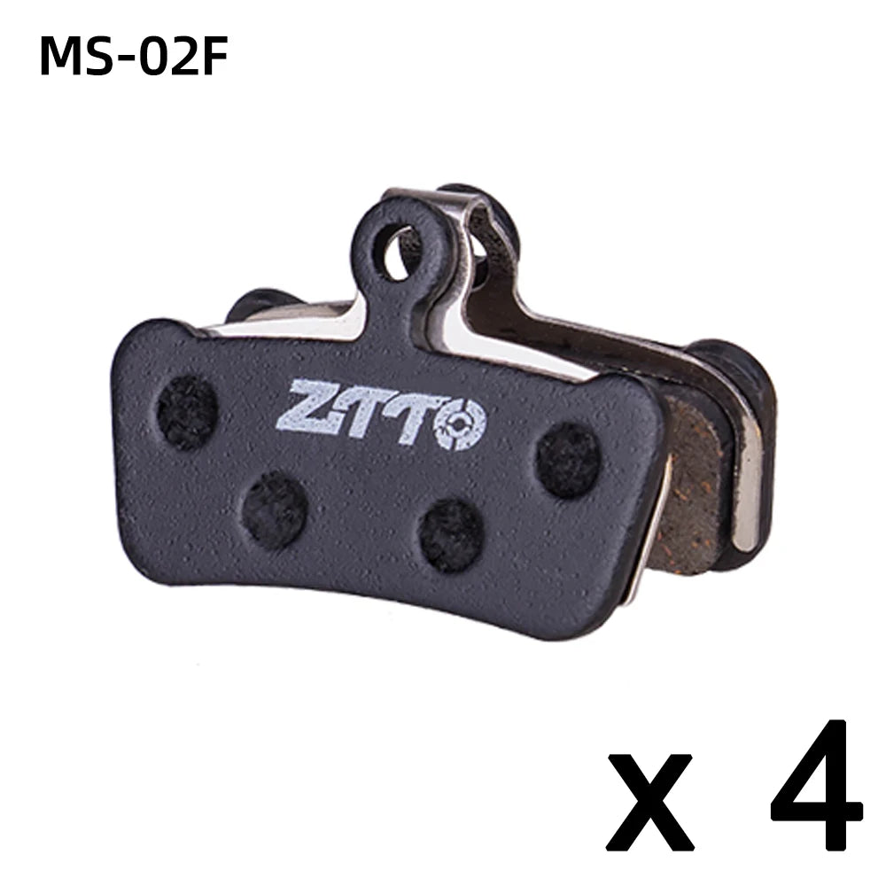 ZTTO 4 Pairs MTB Semi-Metallic Brake Pads for Bicycle Disc Brakes My Store