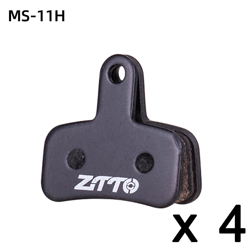 ZTTO 4 Pairs MTB Semi-Metallic Brake Pads for Bicycle Disc Brakes My Store