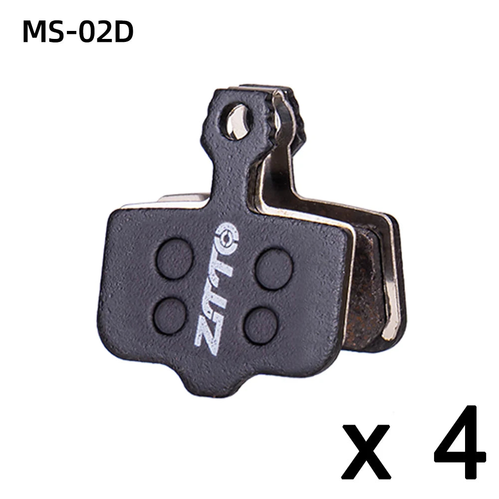 ZTTO 4 Pairs MTB Semi-Metallic Brake Pads for Bicycle Disc Brakes My Store