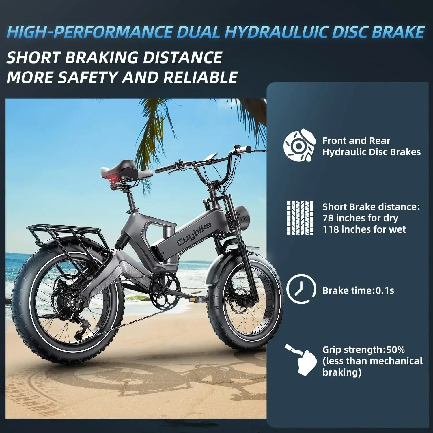 New ebike 48v 1000w 25Ah kit bike20*4.0 inch ebike electric fat tire bike, fat tire motorcycle folding electric bike Electric Bikes & Accessories