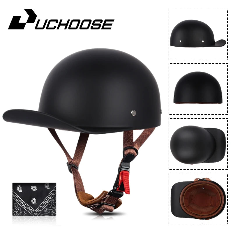 UCHOOSE Retro Baseball Cap Helmet.