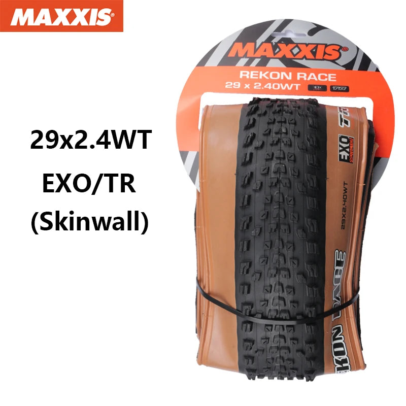 MAXXIS REKON RACE Mountain Bike Tire – 29x2.25 / 29x2.35 / 29x2.4 | Tubeless XC MTB Tire