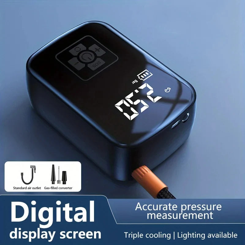EAFC 150 PSI E-Bike Air Pump | Wireless Portable Tire Inflator