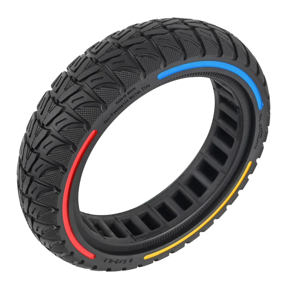 8.5 Inches Damping Durable Wheel 8.5x2-6.1 Honeycomb Solid Tire Colorful for Xiaomi M365 PRO PRO2 1S List Electric Scooter Tyre Electric Bikes & Accessories