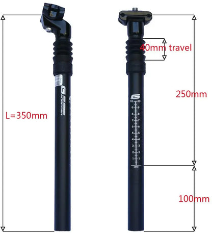 Upgrade Your Ride with the ZOOM MTB Suspension Seatpost.