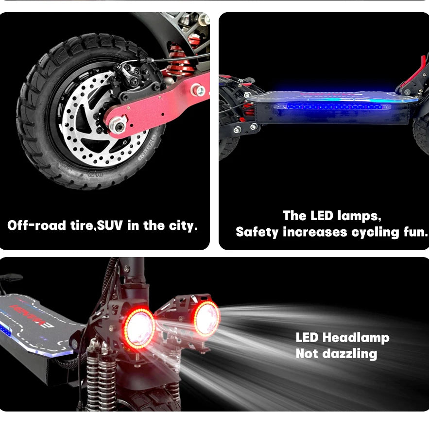 Dual Motor Electric Scooter – Emanba X6/X6 PRO