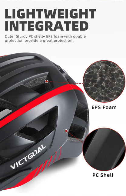 Victgoal MTB Road Bike Helmet – Safety Comfort for Every Ride